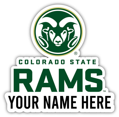 Colorado State Rams Customizable Round Magnet Officially Licensed Collegiate Product 8-Inch