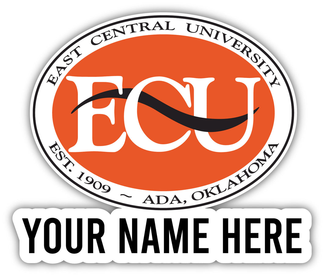 East Central University Tigers Customizable Round Magnet Officially Licensed Collegiate Product 12-Inch