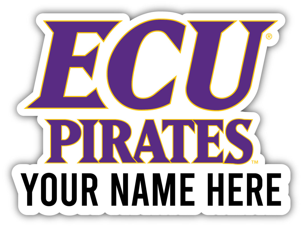 East Carolina Pirates Customizable Round Magnet Officially Licensed Collegiate Product 6-Inch