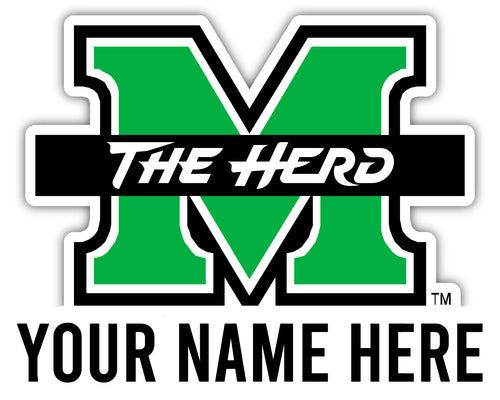 Marshall Thundering Herd Customizable Round Magnet Officially Licensed Collegiate Product 2-Inch