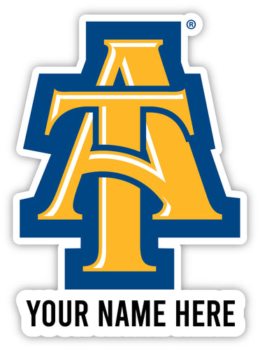 North Carolina A&T State Aggies Customizable Round Magnet Officially Licensed Collegiate Product 8-Inch