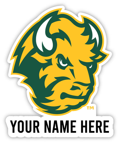 North Dakota State Bison Customizable Round Magnet Officially Licensed Collegiate Product 3-Inch