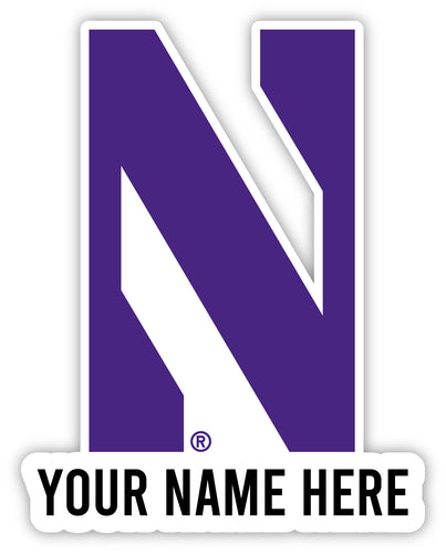 Northwestern University Wildcats Customizable Round Magnet Officially Licensed Collegiate Product 3-Inch