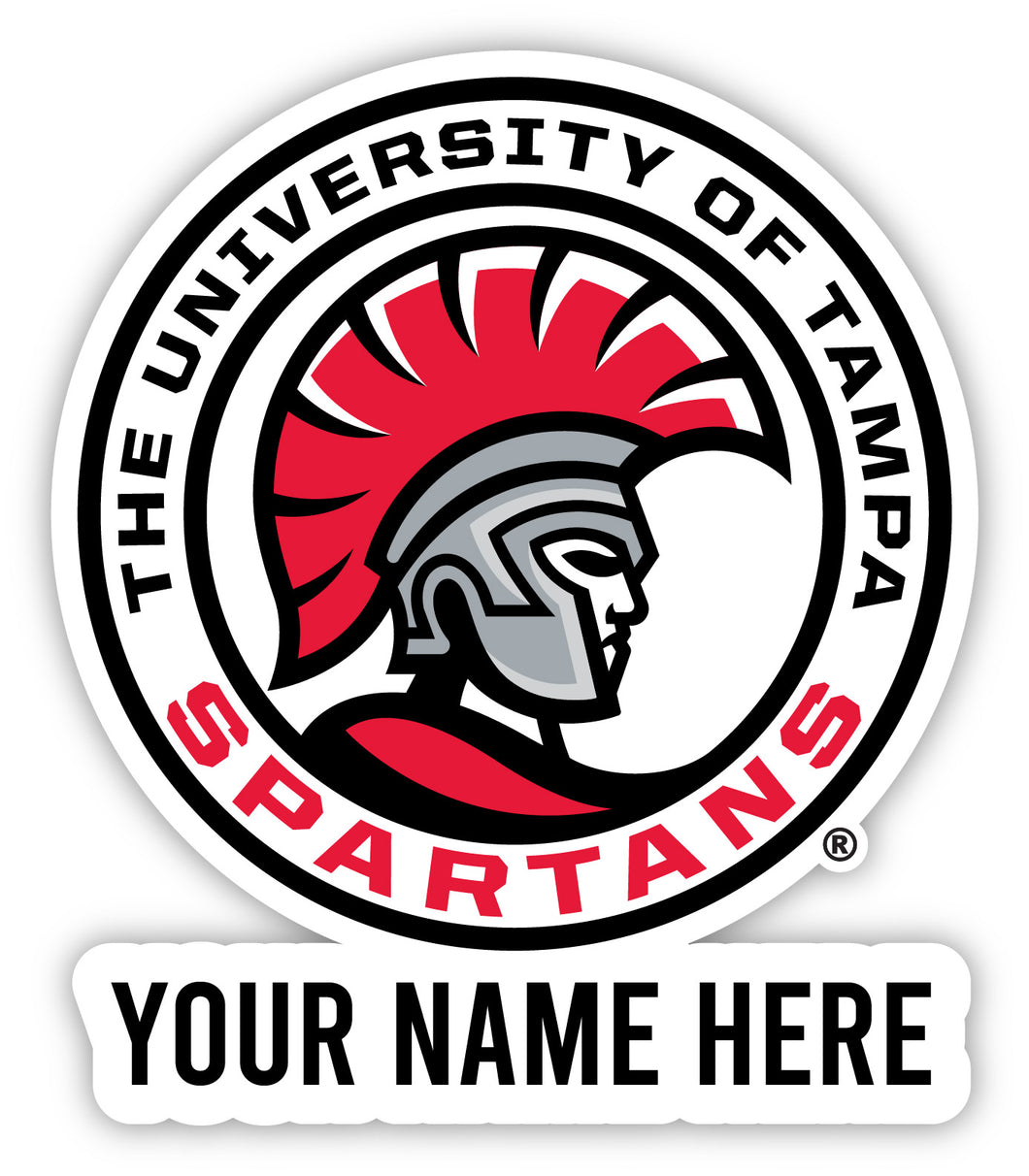 University of Tampa Spartans Customizable Round Magnet Officially Licensed Collegiate Product 2-Inch