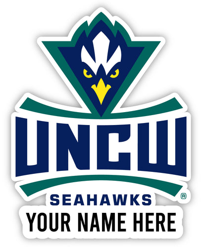 North Carolina Wilmington Seahawks Customizable Round Magnet Officially Licensed Collegiate Product 12-Inch