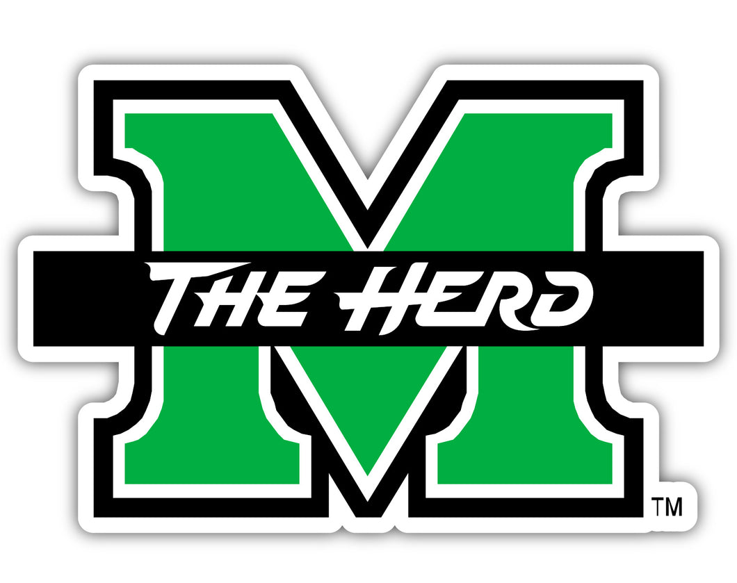 Marshall Thundering Herd 4 Inch Vinyl Decal Magnet Officially Licensed Collegiate Product