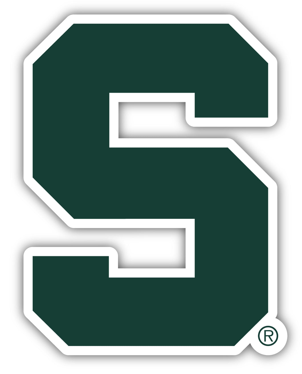 Michigan State Spartans 4 Inch Vinyl Decal Magnet Officially Licensed Collegiate Product