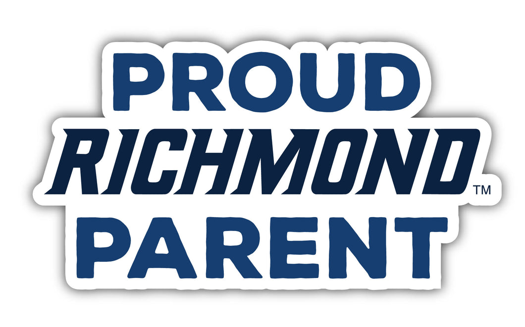 Richmond Spiders 4-Inch Proud Parent NCAA Vinyl Sticker - Durable School Spirit Decal