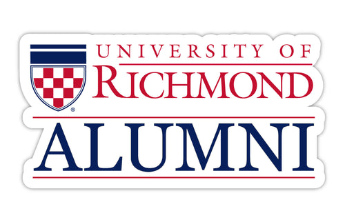 Richmond Spiders 4-Inch Alumni 4-Pack NCAA Vinyl Sticker - Durable School Spirit Decal