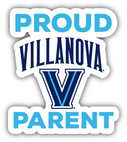 Villanova Wildcats 4-Inch Proud Parent NCAA Vinyl Sticker - Durable School Spirit Decal