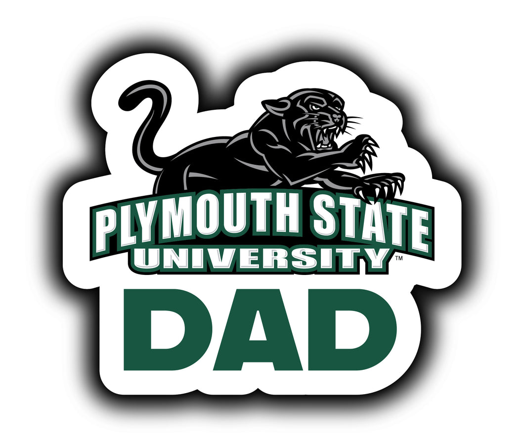 Plymouth State University 4-Inch Proud Dad Vinyl Decal Sticker Officially Licensed Collegiate Product