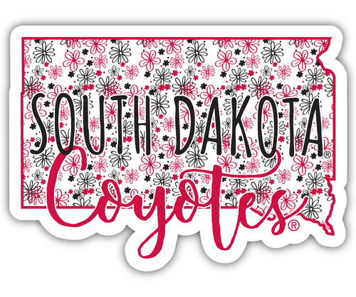 South Dakota Coyotes Floral State