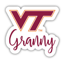 Load image into Gallery viewer, Virginia Tech Hokies 4-Inch Proud Granddad Granny Parents NCAA - Durable School Spirit Vinyl Decal Perfect Gift
