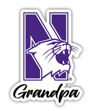 Load image into Gallery viewer, Northwestern University Wildcats Proud Grandma or Grandpa 4-Inch NCAA High-Definition Magnet - Versatile Metallic Surface Adornment
