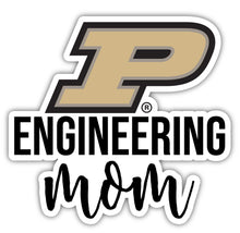 Load image into Gallery viewer, Purdue Boilermakers 4-Inch Proud Mom NCAA - Durable School Spirit Vinyl Decal Perfect Gift for Mom
