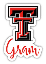 Load image into Gallery viewer, Texas Tech Red Raiders 4-Inch Proud Grandma NCAA - Durable School Spirit Vinyl Decal Perfect Gift for Grandma
