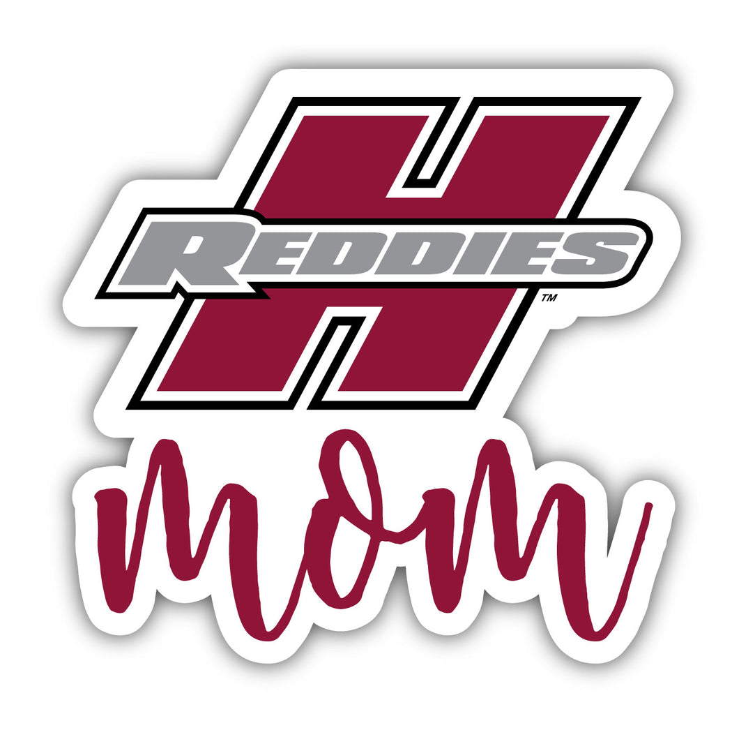 Henderson State Reddies 4-Inch Proud Mom Vinyl Decal Sticker Officially Licensed Collegiate Product