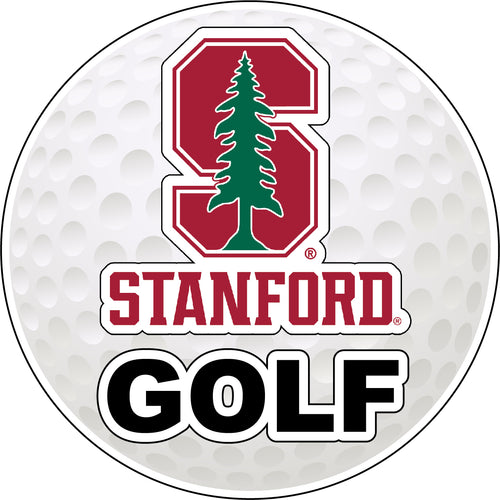 Stanford University 4-Inch Golf Vinyl Decal Officially Licensed Collegiate Product 