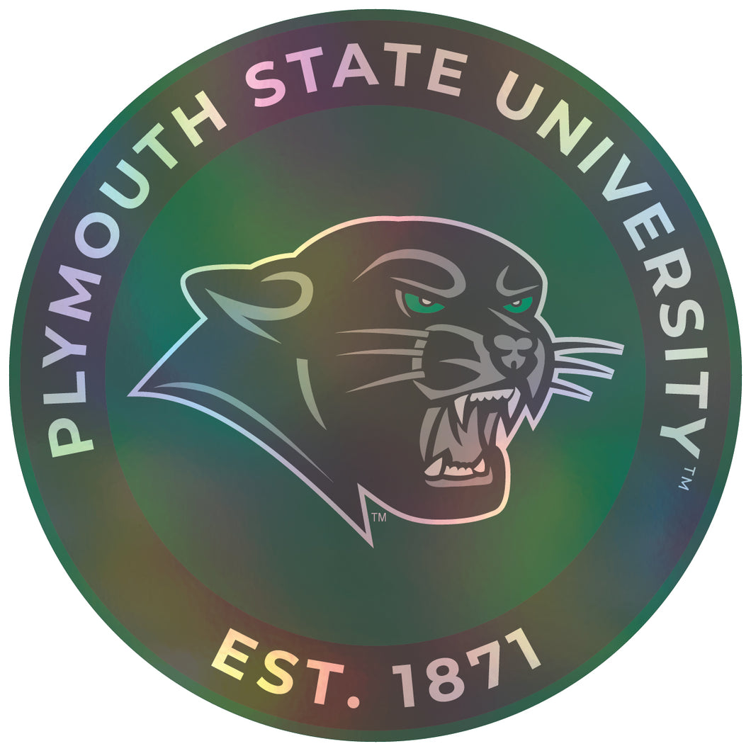 Plymouth State University 2-Inch Holographic Vinyl Decal Sticker Officially Licensed Collegiate Product Single