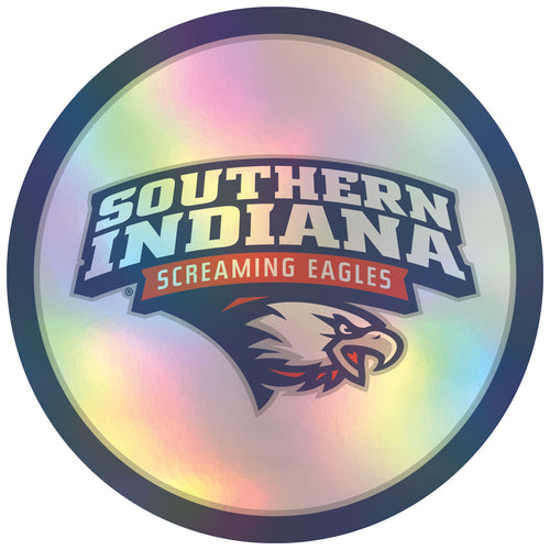 University of Southern Indiana 8-Inch Holographic Vinyl Decal Sticker Officially Licensed Collegiate Product Single