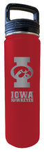 Load image into Gallery viewer, Iowa Hawkeyes 32 oz Engraved Insulated Stainless Steel Tumbler Water Bottle with Screw on Lid Officially Licensed Collegiate Product
