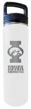 Load image into Gallery viewer, Iowa Hawkeyes 32 oz Engraved Insulated Stainless Steel Tumbler Water Bottle with Screw on Lid Officially Licensed Collegiate Product
