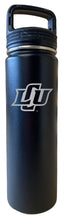 Load image into Gallery viewer, Lubbock Christian University Chaparral 32 oz Engraved Insulated Stainless Steel Tumbler Water Bottle with Screw on Lid Officially Licensed Collegiate Product Black
