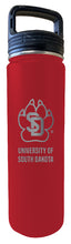 Load image into Gallery viewer, South Dakota Coyotes 32 oz Engraved Insulated Stainless Steel Tumbler Water Bottle with Screw on Lid Officially Licensed Collegiate Product
