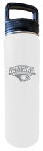 Load image into Gallery viewer, University of Southern Indiana 32 oz Engraved Insulated Stainless Steel Tumbler Water Bottle with Screw on Lid Officially Licensed Collegiate Product White
