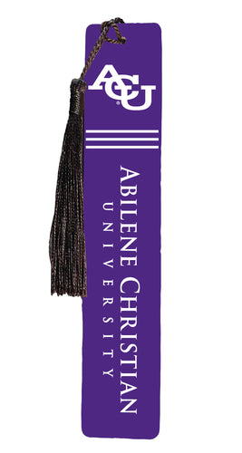 Abilene Christian University Wooden Bookmark with Tassel Officially Licensed Collegiate Product Single