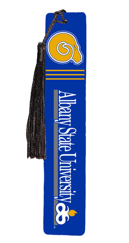 Albany State University Wooden Bookmark with Tassel Officially Licensed Collegiate Product 4-Pack