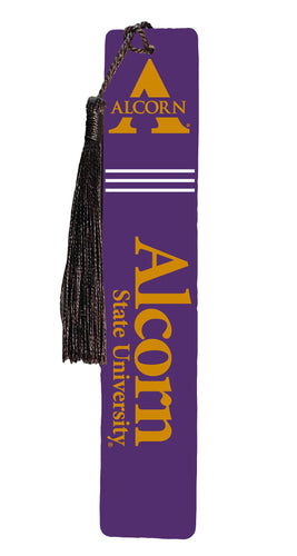 Alcorn State Braves Wooden Bookmark with Tassel Officially Licensed Collegiate Product Single