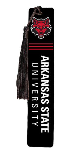 Arkansas State Wooden Bookmark with Tassel Officially Licensed Collegiate Product Single