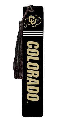 Colorado Buffaloes Wooden Bookmark with Tassel Officially Licensed Collegiate Product 2-Pack