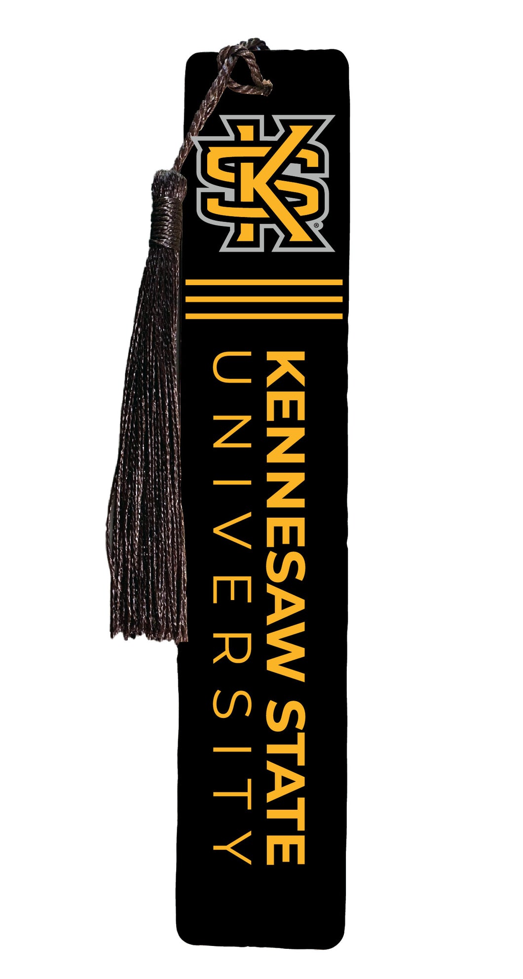 Kennesaw State University Wooden Bookmark with Tassel Officially Licensed Collegiate Product Single