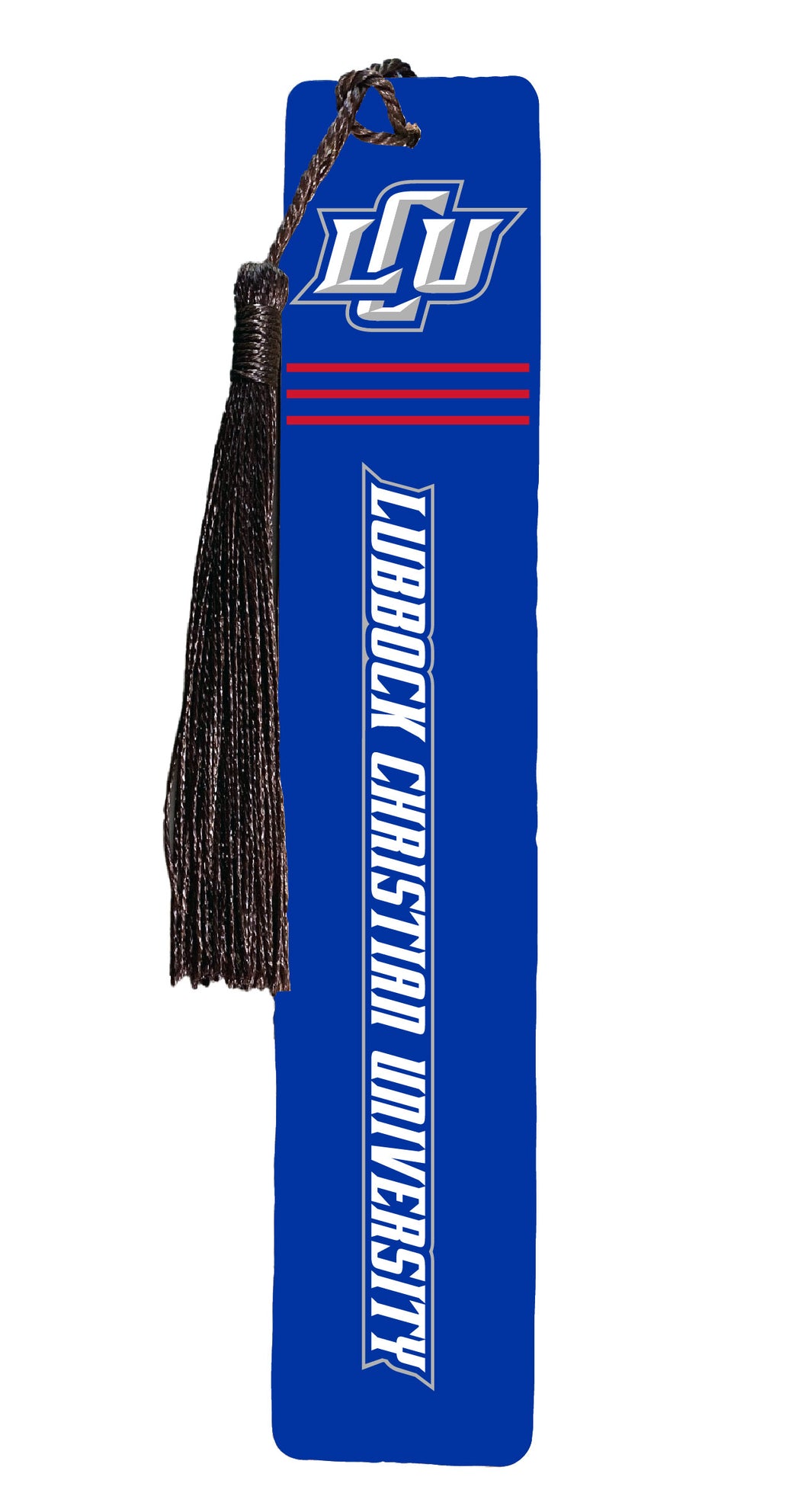 Lubbock Christian University Chaparral Wooden Bookmark with Tassel Officially Licensed Collegiate Product 2-Pack