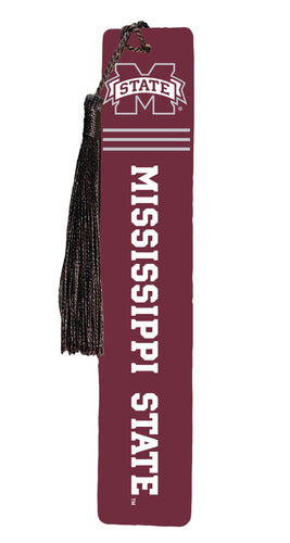 Mississippi State Bulldogs Wooden Bookmark with Tassel Officially Licensed Collegiate Product 4-Pack