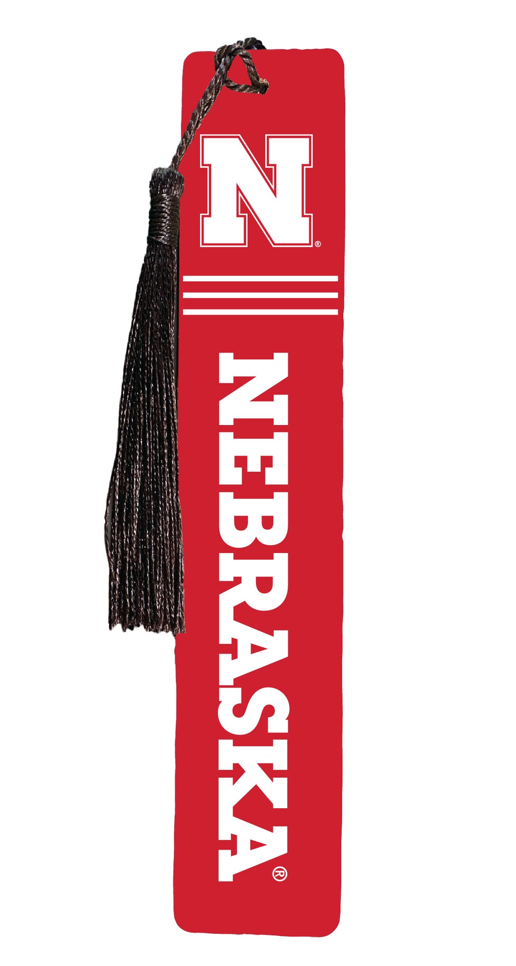 Nebraska Cornhuskers Wooden Bookmark with Tassel Officially Licensed Collegiate Product 4-Pack