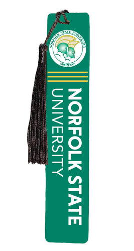 Norfolk State University Wooden Bookmark with Tassel Officially Licensed Collegiate Product 2-Pack