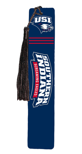 University of Southern Indiana Wooden Bookmark with Tassel Officially Licensed Collegiate Product 4-Pack