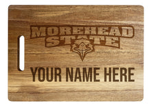 Load image into Gallery viewer, Morehead State University Customizable Engraved Wooden Cutting Board 10&quot; x 14&quot; Acacia Wood Officially Licensed Collegiate Product
