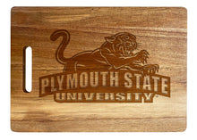 Load image into Gallery viewer, Plymouth State University Classic Acacia Wood Cutting Board - Small Corner Logo
