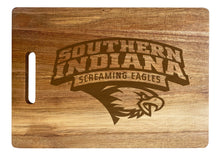 Load image into Gallery viewer, University of Southern Indiana Engraved Wooden Cutting Board 10&quot; x 14&quot; Acacia Wood Officially Licensed Collegiate Product
