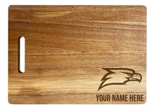 Load image into Gallery viewer, Georgia Southern Eagles Customizable Engraved Wooden Cutting Board 10&quot; x 14&quot; Acacia Wood Officially Licensed Collegiate Product Small Engraving
