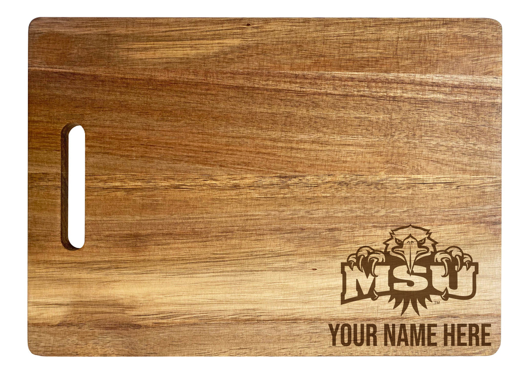 Morehead State University Customizable Engraved Wooden Cutting Board 10