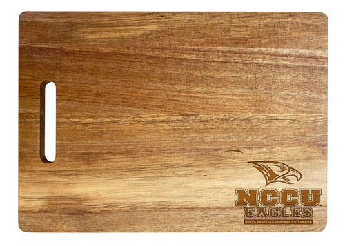 North Carolina Central Eagles Classic Acacia Wood Cutting Board - Small Corner Logo