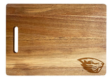 Load image into Gallery viewer, Oregon State Beavers Classic Acacia Wood Cutting Board - Small Corner Logo
