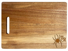 Load image into Gallery viewer, Richmond Spiders Classic Acacia Wood Cutting Board - Small Corner Logo
