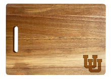 Load image into Gallery viewer, Utah Utes Classic Acacia Wood Cutting Board - Small Corner Logo
