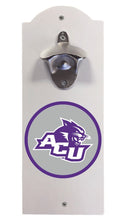 Load image into Gallery viewer, Abilene Christian University Wall Mounted Bottle Opener White Officially Licensed Collegiate Product White
